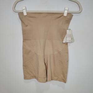 FeelinGirl Womens 3X/4X Plus Size Shapewear Shorts Bone High Waist Tummy Tuck